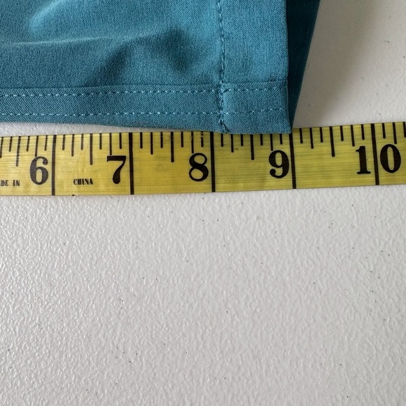 Quicksilver Amphibian Shorts Size 34 Turquoise Beach Casual Boardshorts Stretch - Picture 9 of 9